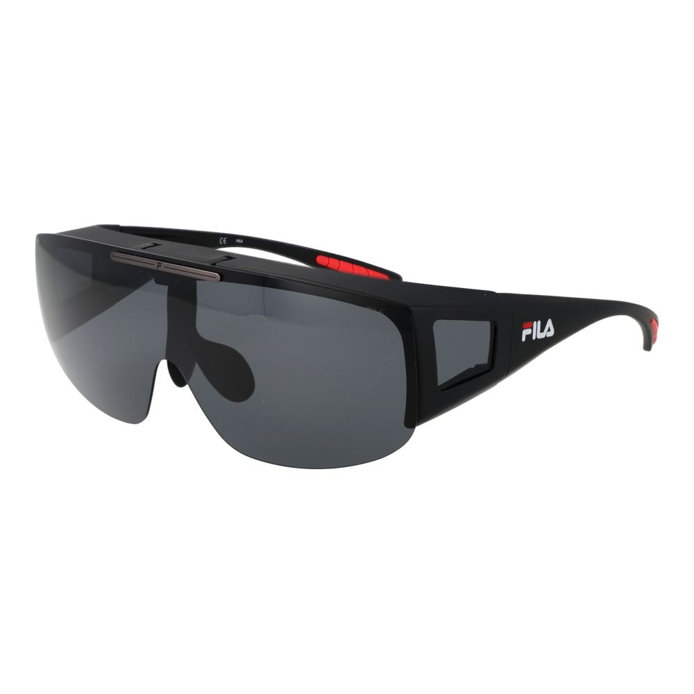 Fila Black Plastic Men's Sunglasses