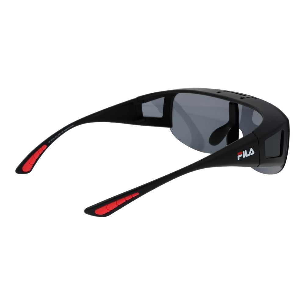 Fila Black Plastic Men's Sunglasses