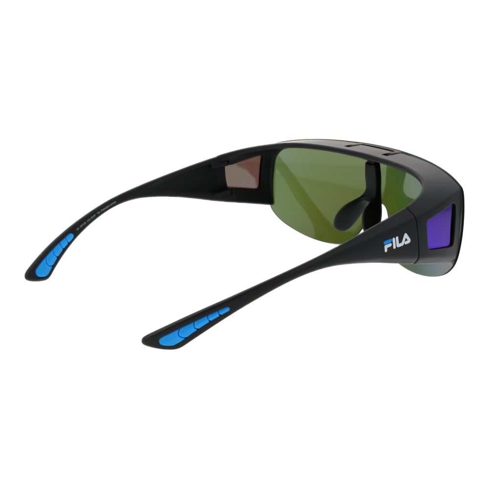 Fila Black Plastic Men's Sunglasses