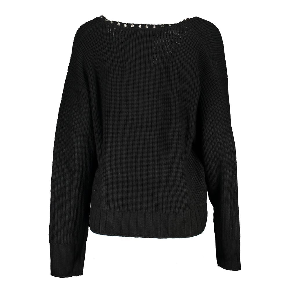 Patrizia Pepe Black Tessuto Women Women's Sweater