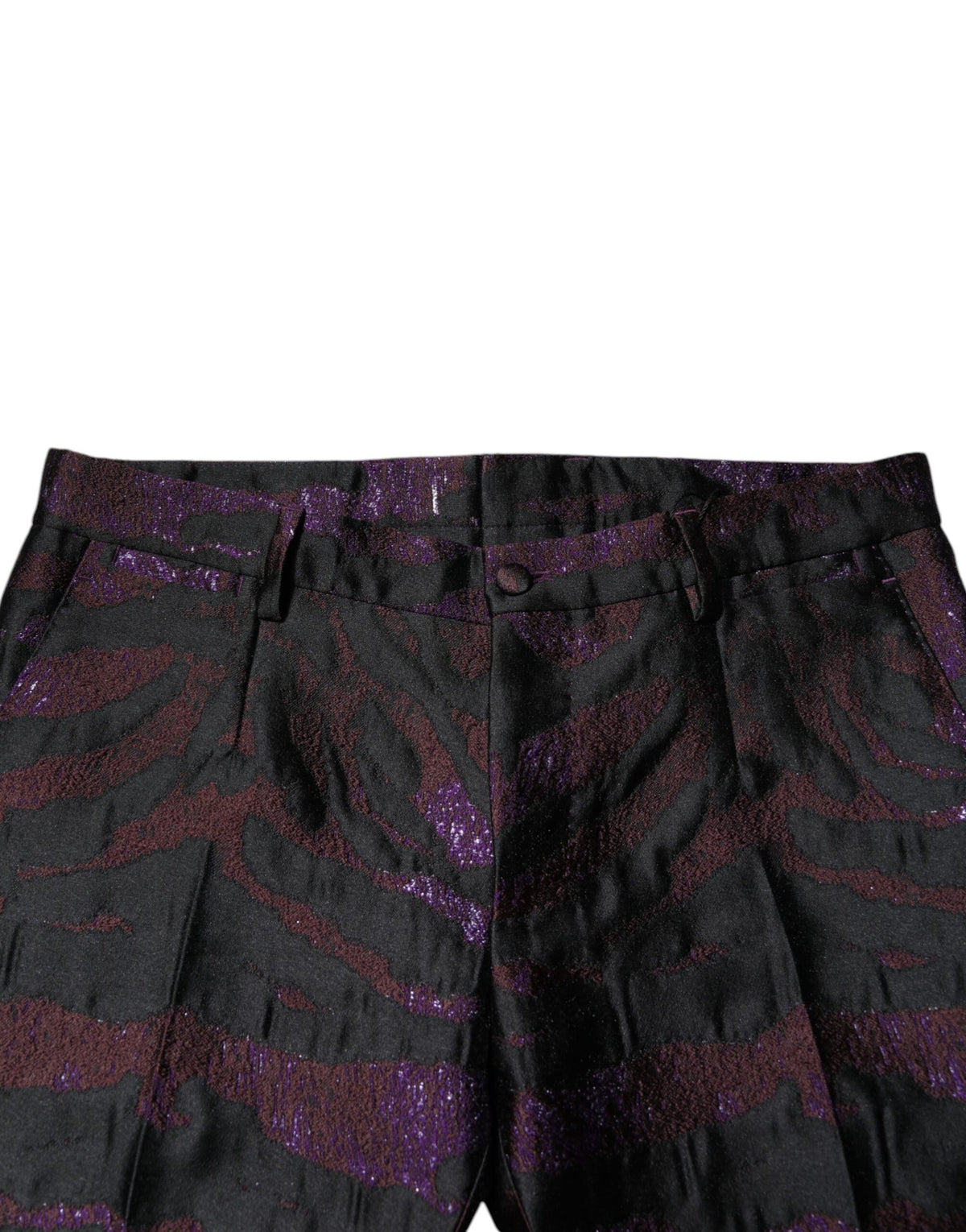 Dolce & Gabbana Multicolor Polyester Patterned Men's Pants