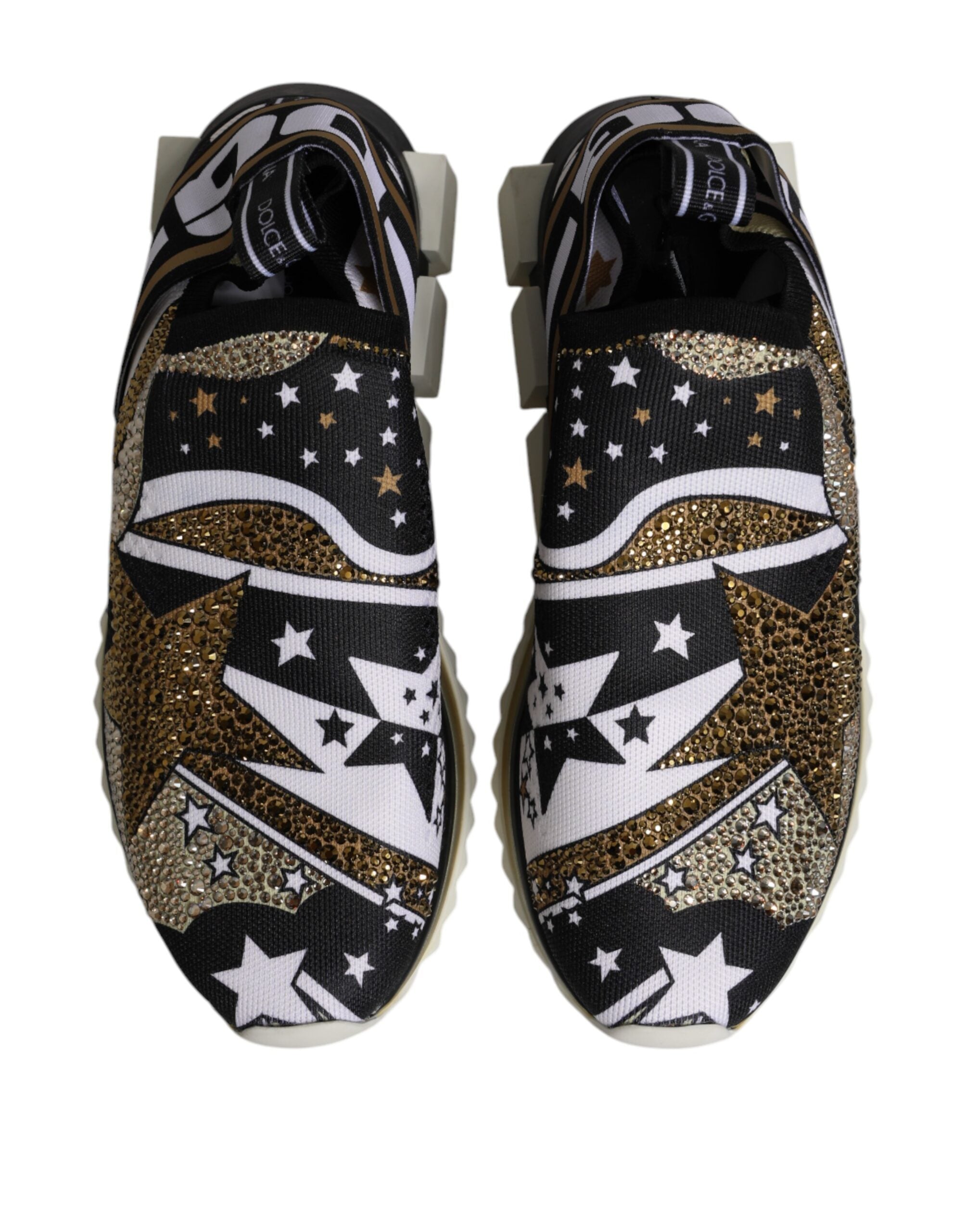 Dolce & Gabbana Multicolor Sorrento Low Top Sneakers Men's Shoes