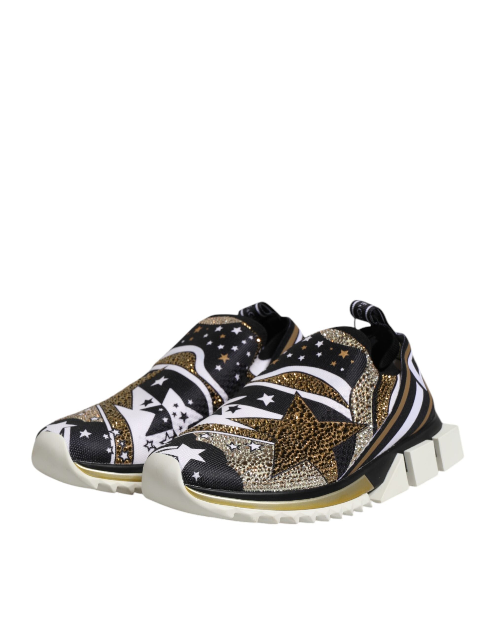 Dolce & Gabbana Multicolor Sorrento Low Top Sneakers Men's Shoes