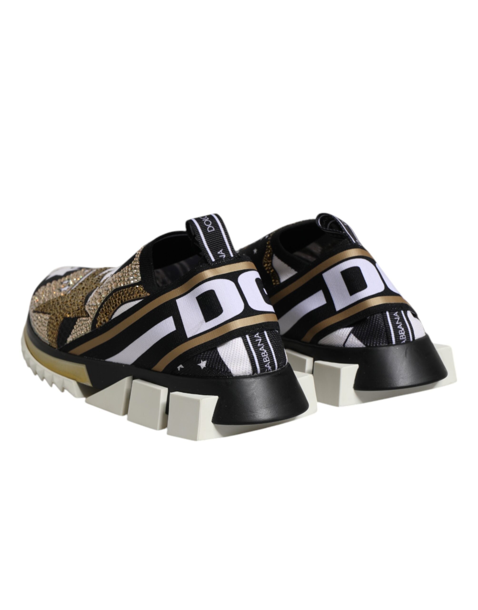 Dolce & Gabbana Multicolor Sorrento Low Top Sneakers Men's Shoes