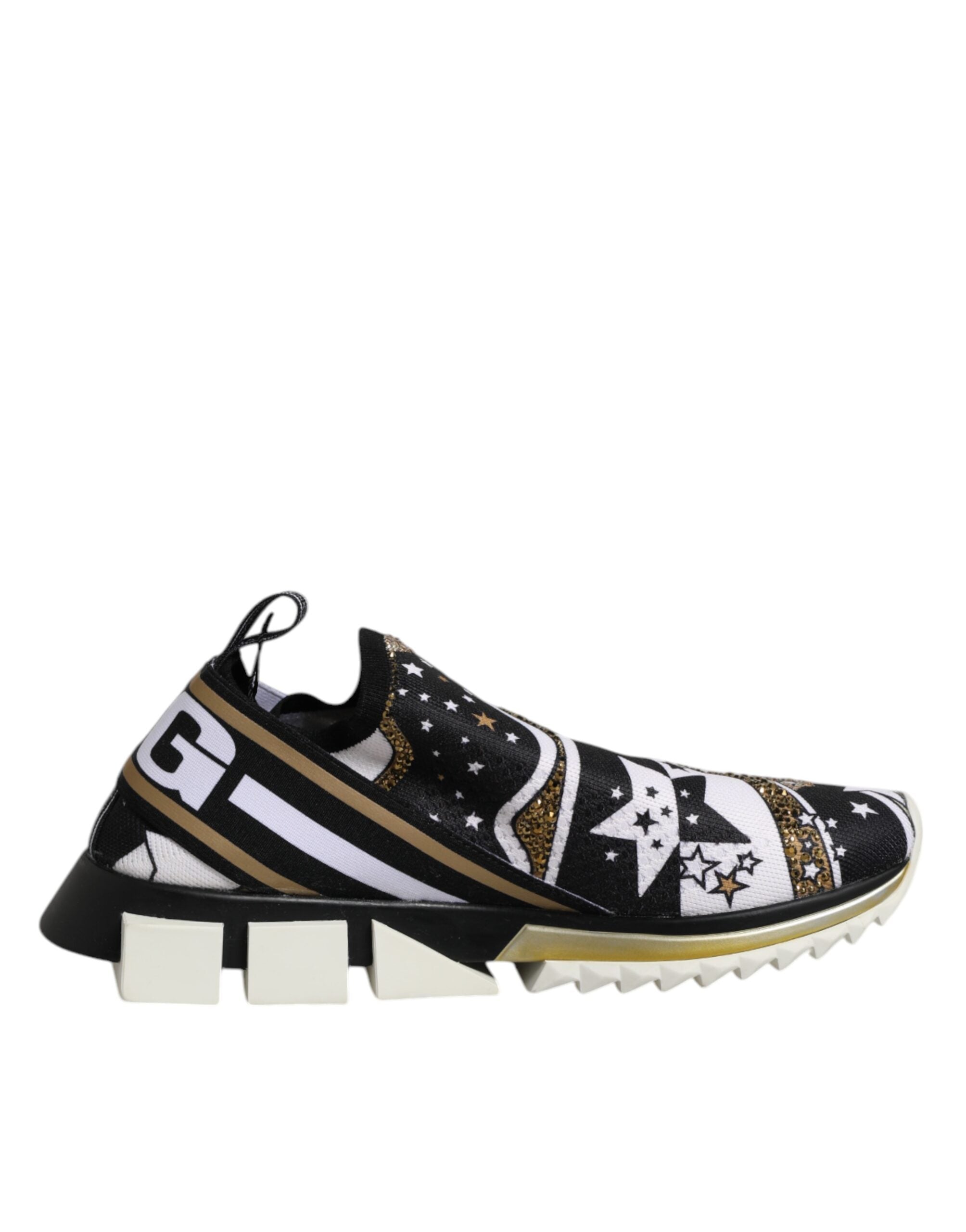 Dolce & Gabbana Multicolor Sorrento Low Top Sneakers Men's Shoes