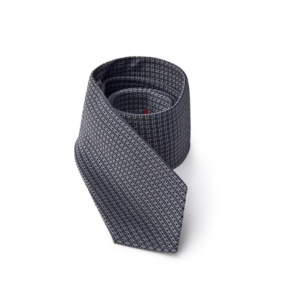 Jil Sander Gray Silk Men's Tie