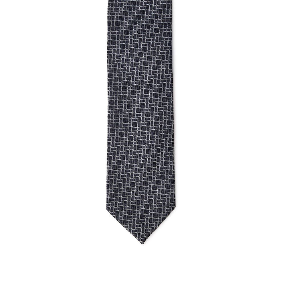 Jil Sander Gray Silk Men's Tie