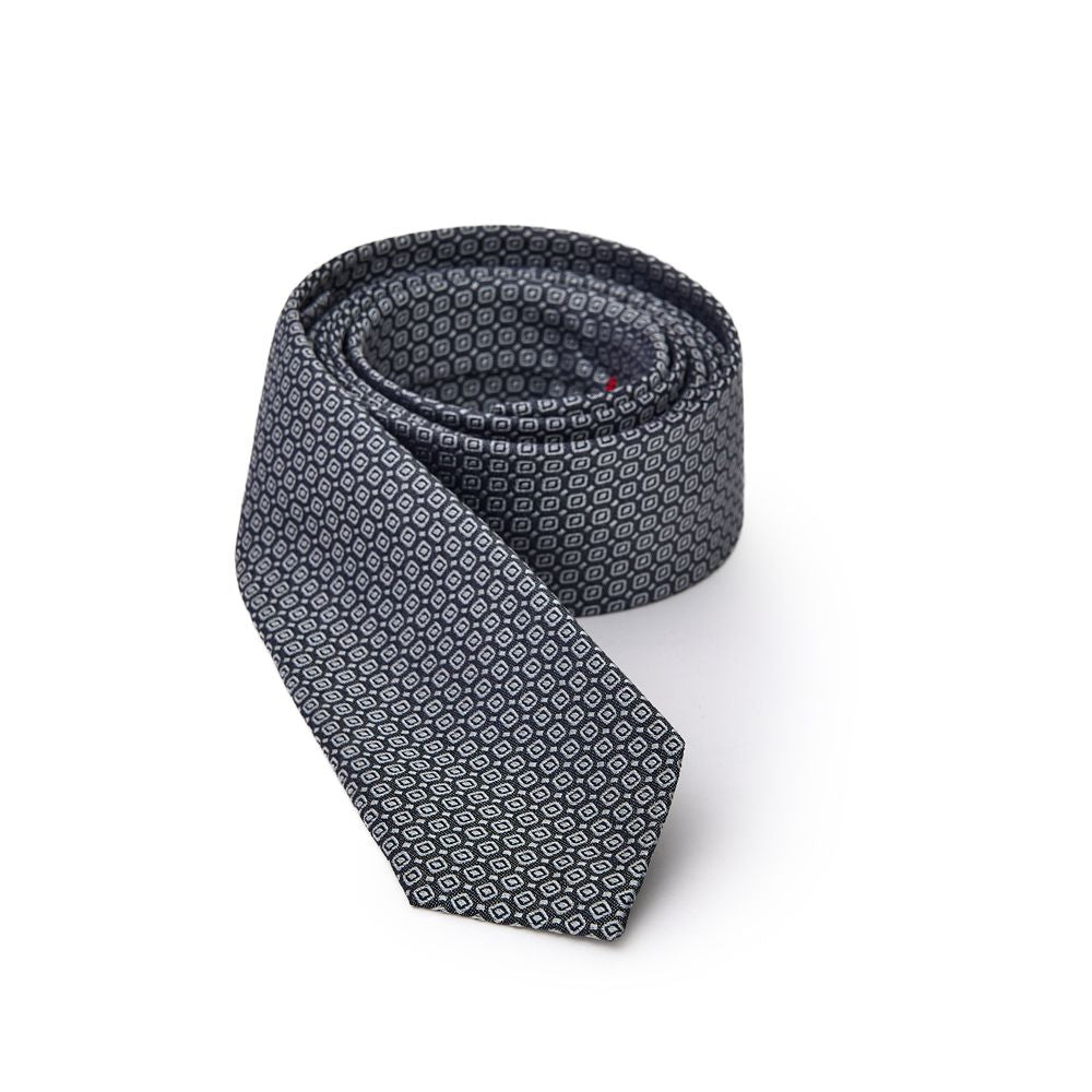 Jil Sander Gray Silk Men's Tie