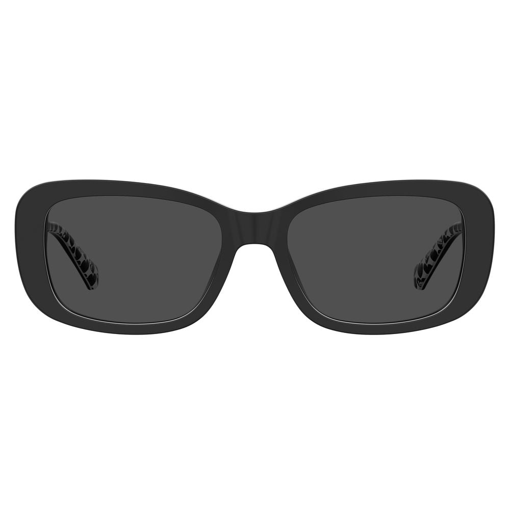 Love Moschino Black Acetate Women's Sunglasses