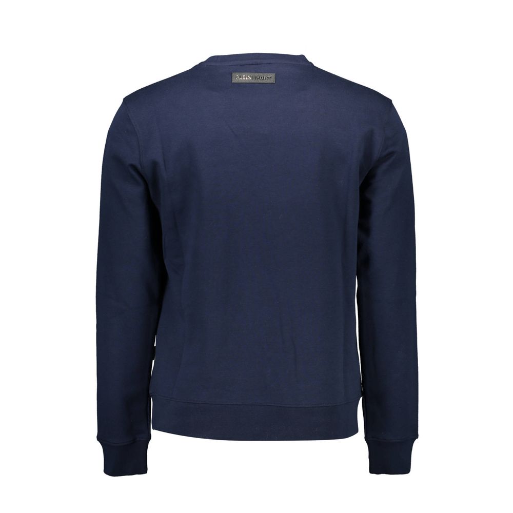 Plein Sport Blue Cotton Men's Men's Sweatshirt