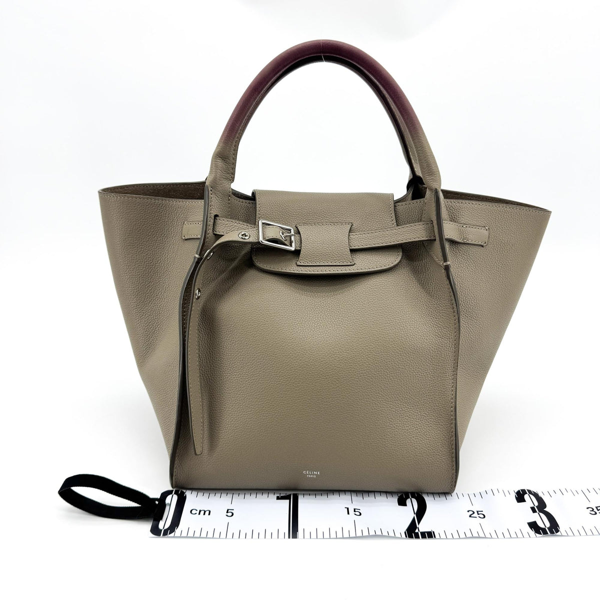 Celine Big Grained Calfskin Beige Calfskin Handbag (Pre-Owned)