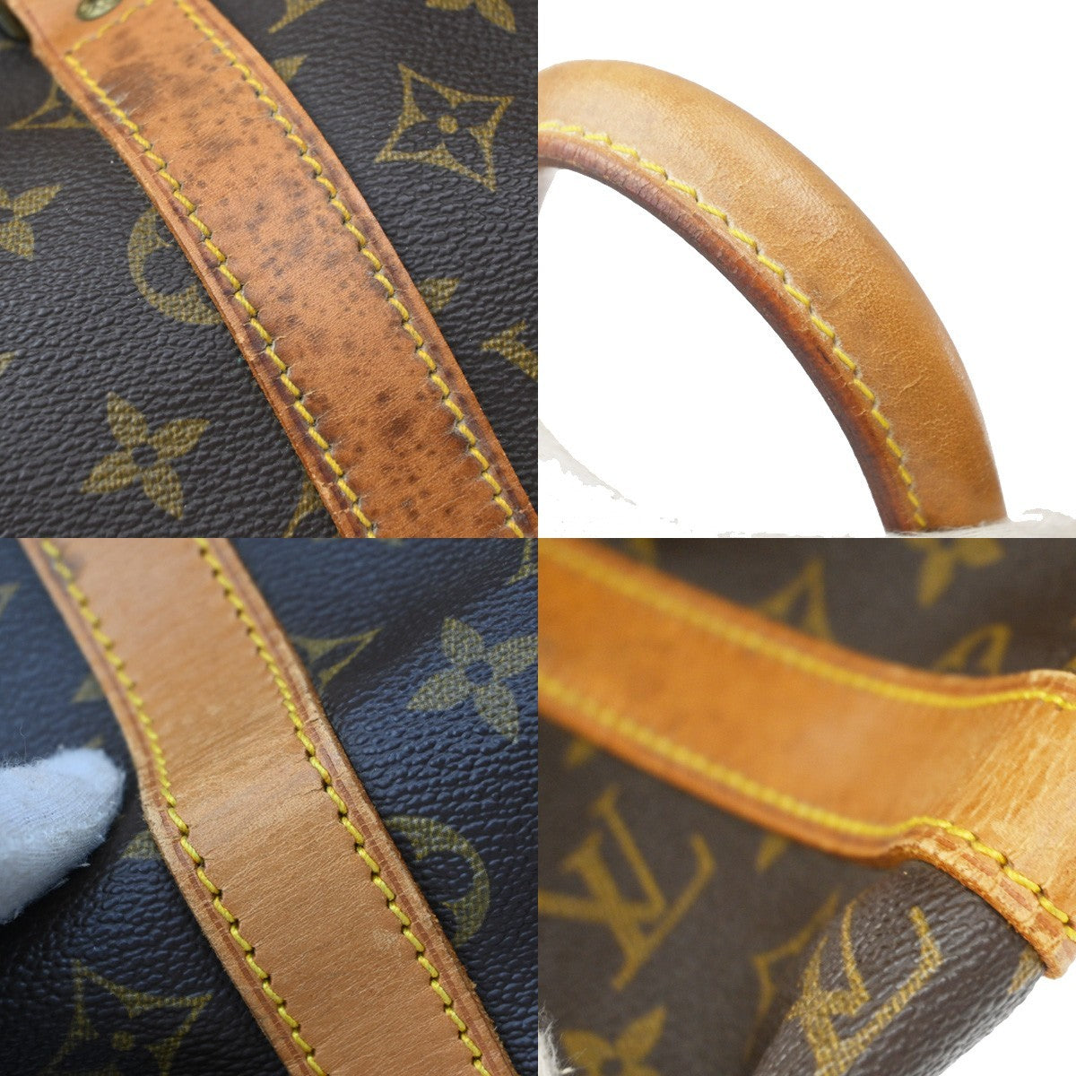 Louis Vuitton Keepall Monogram Canvas Brown Canvas Travel Bag Bag (Pre-Owned)