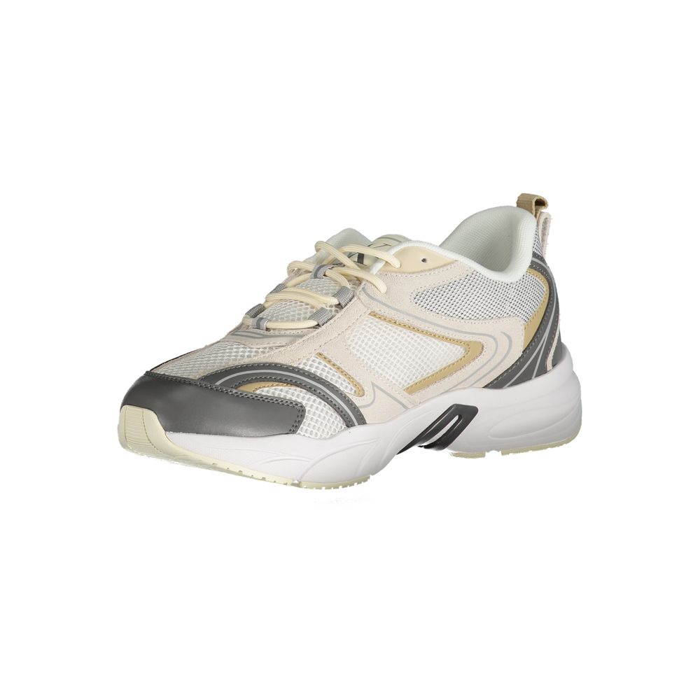 Calvin Klein Beige Polyurethane Men Men's Sneaker