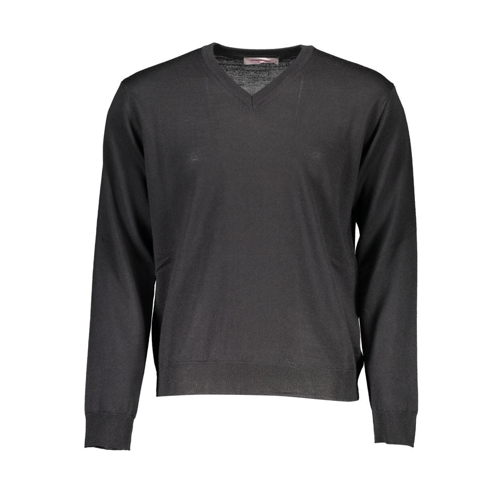 Romeo Gigli Black Lana Men Men's Sweater