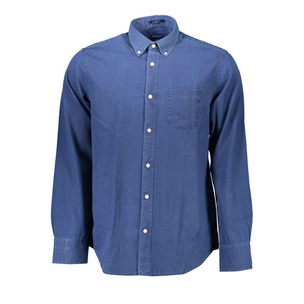 Gant Blu Cotton Men's Men's Shirt