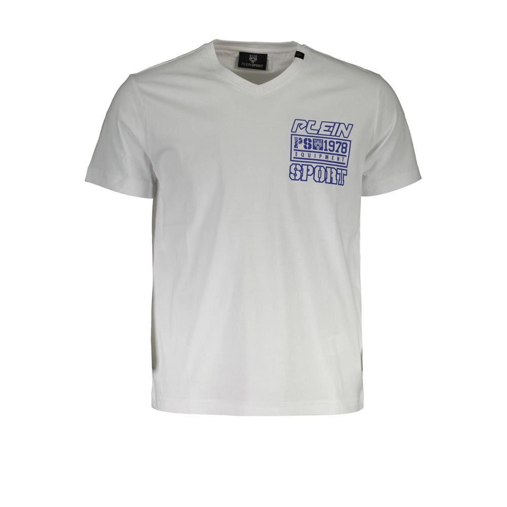 Plein Sport White Cotton Men's Men's T-Shirt
