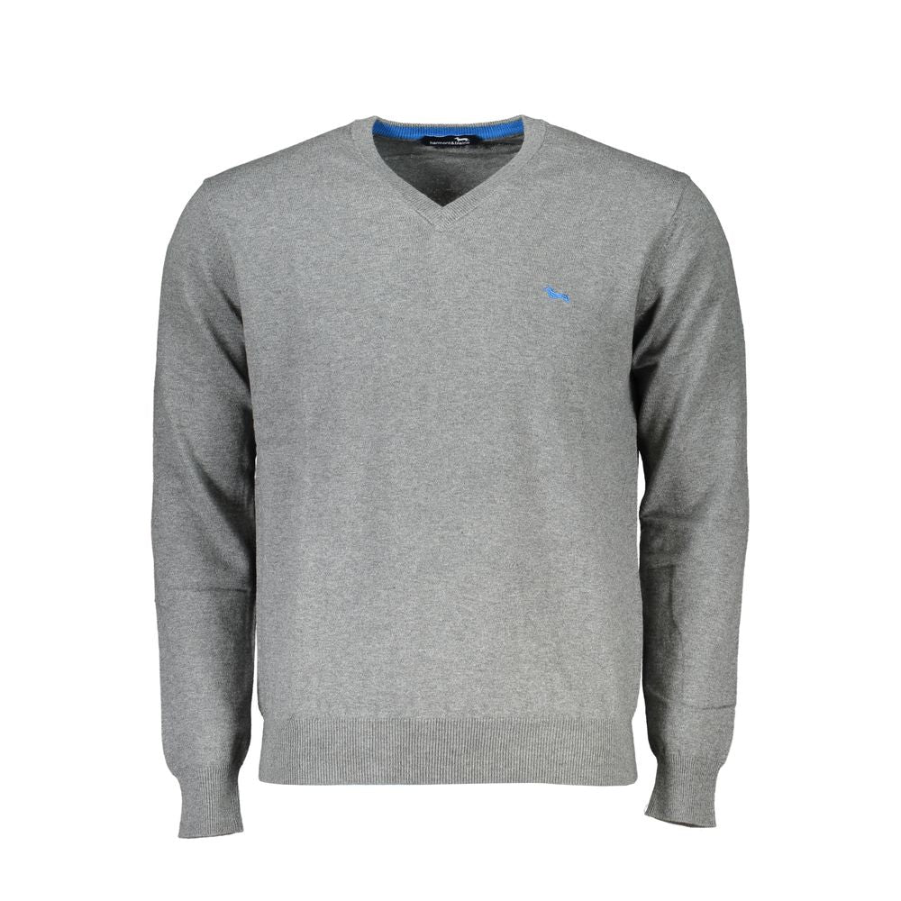 Harmont & Blaine Grigio Cotton Mens Men's Sweater