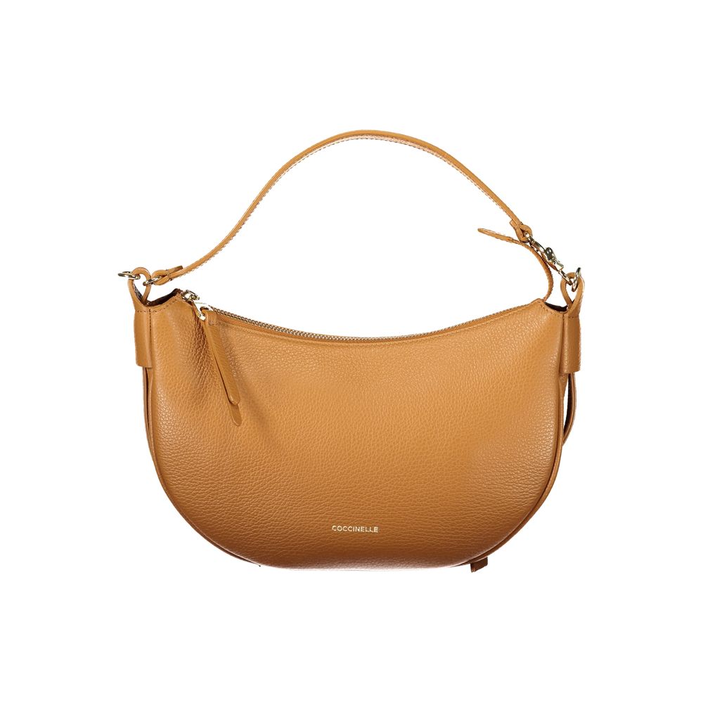 Coccinelle Marrone Pelle Woman Shoulder Women's Bag