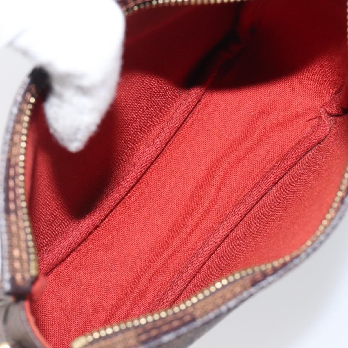 Louis Vuitton Trousse Make Up Damier Brown Canvas Clutche & Pouche Bag (Pre-Owned)