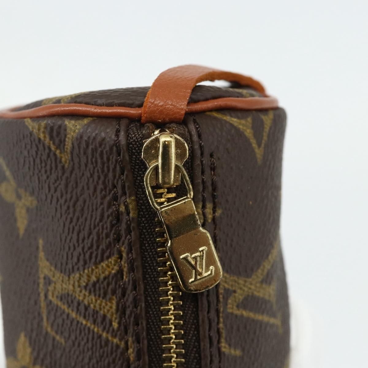 Louis Vuitton Papillon Pochette Monogram Canvas Brown Canvas Clutche & Pouche Bag (Pre-Owned)