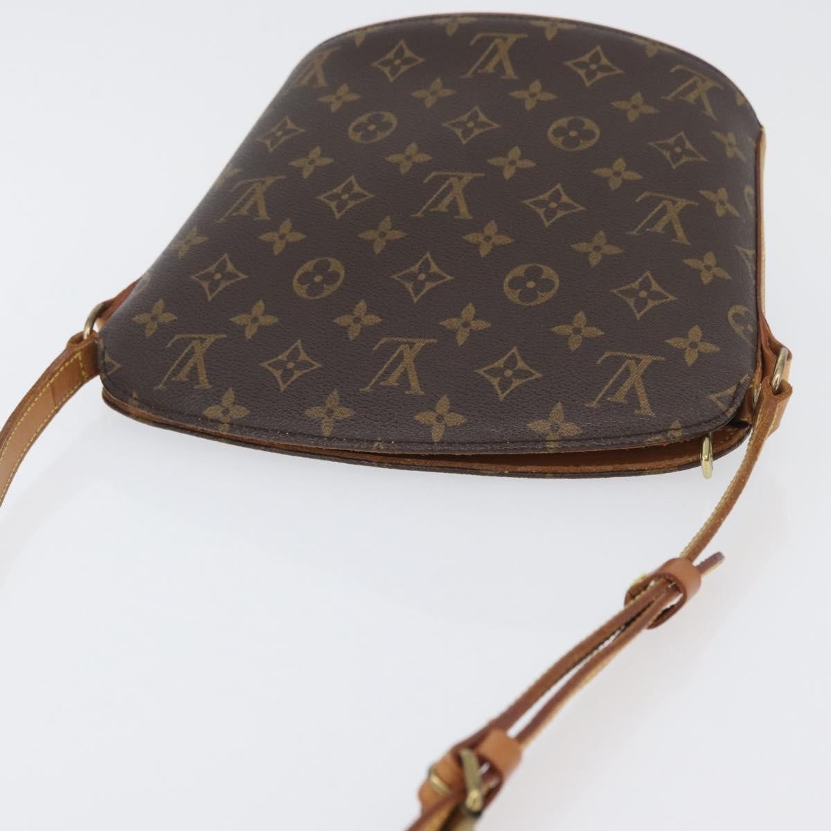 Louis Vuitton Drouot Monogram Canvas Brown Canvas Shoulder Bag Bag (Pre-Owned)