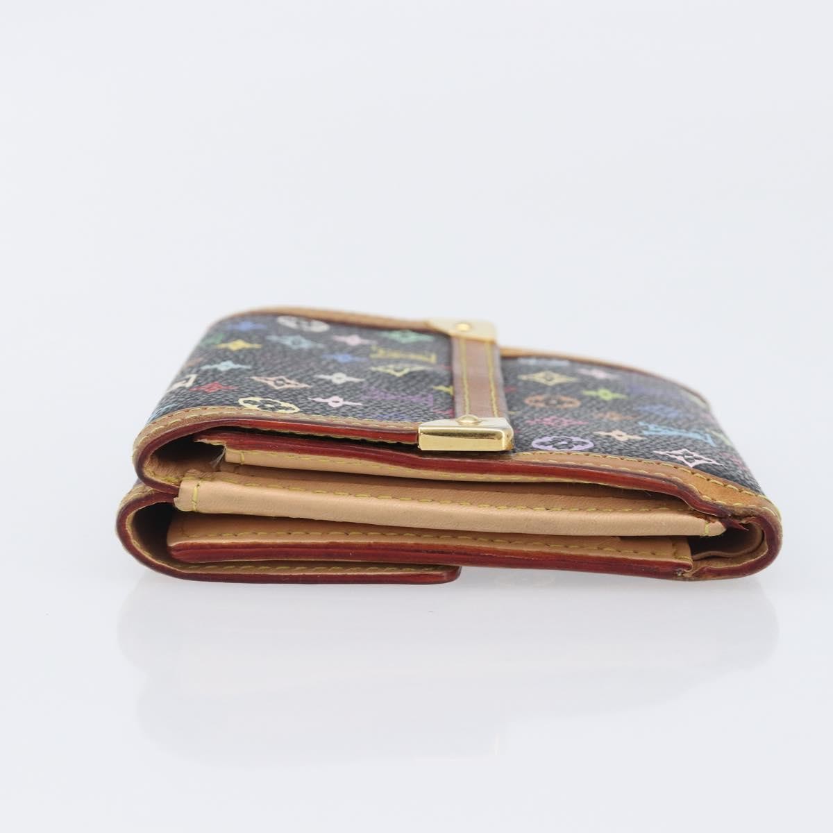 Louis Vuitton Porte-Monnaie Billets Multicolor Canvas Multicolour Canvas Wallets Accessory (Pre-Owned)