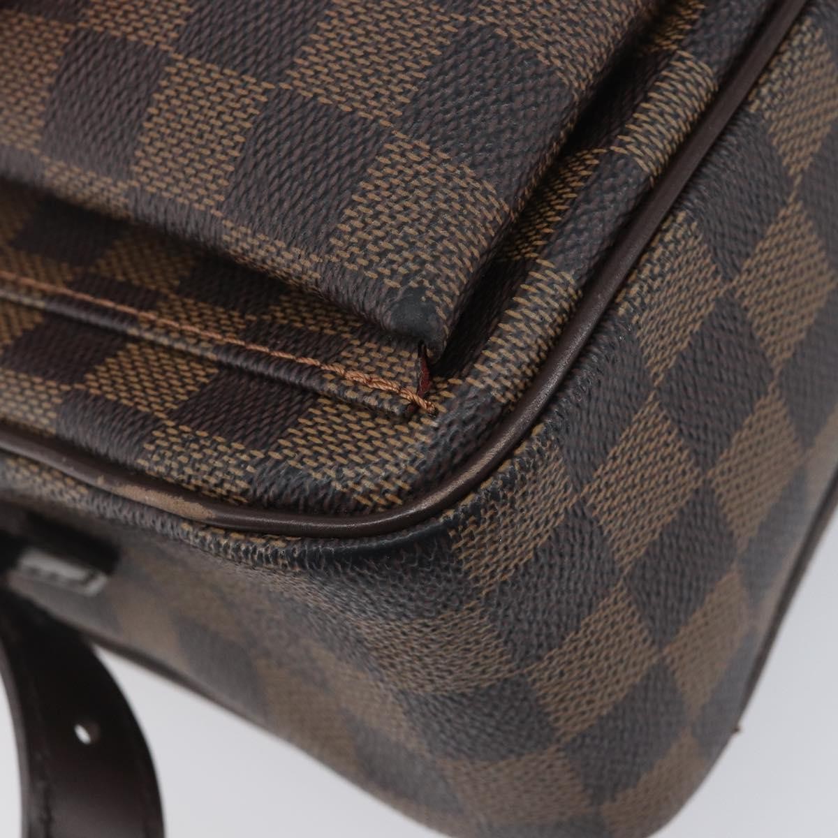 Louis Vuitton Ravello Damier Brown Canvas Handbag (Pre-Owned)
