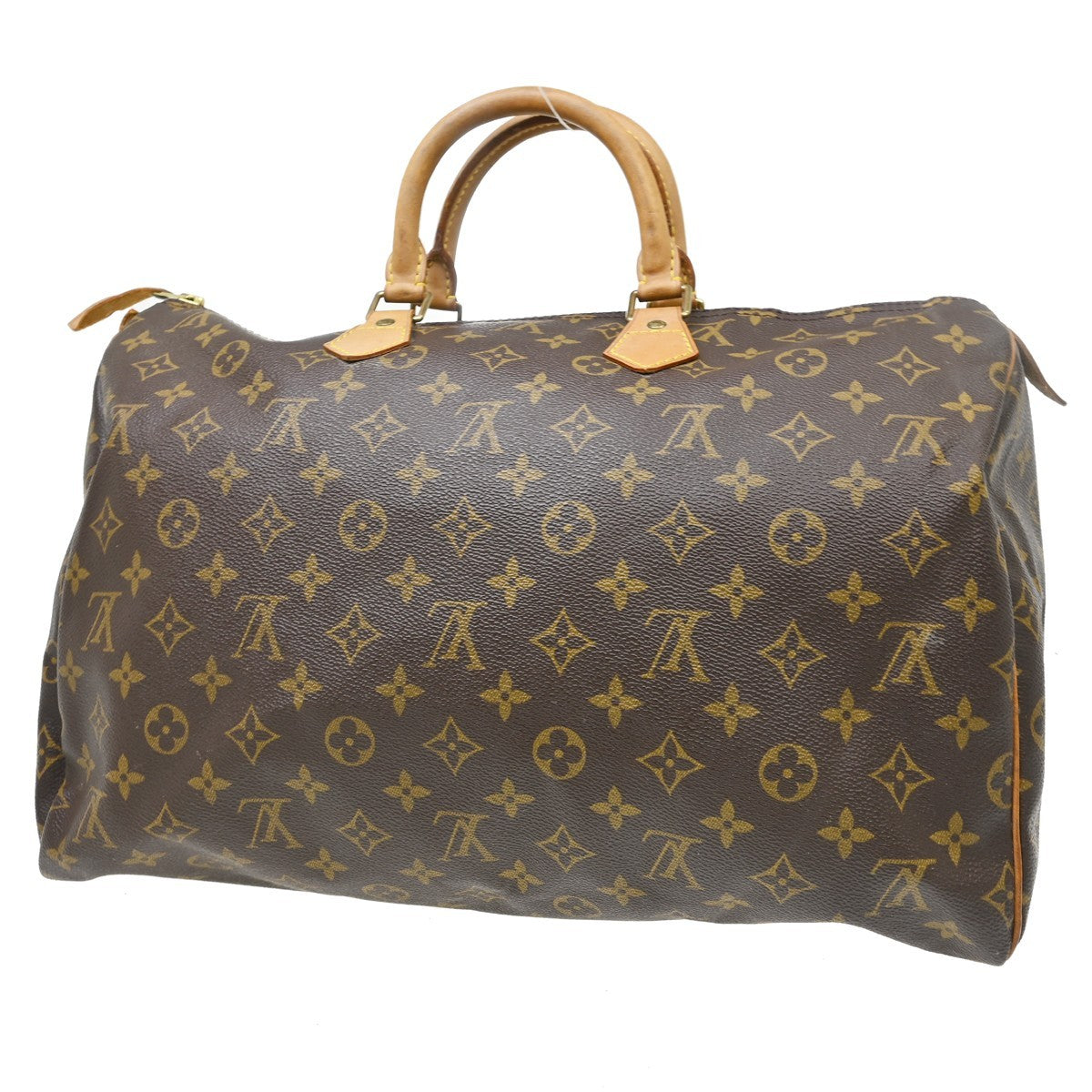 Louis Vuitton Speedy Monogram Canvas Brown Canvas Handbag (Pre-Owned)