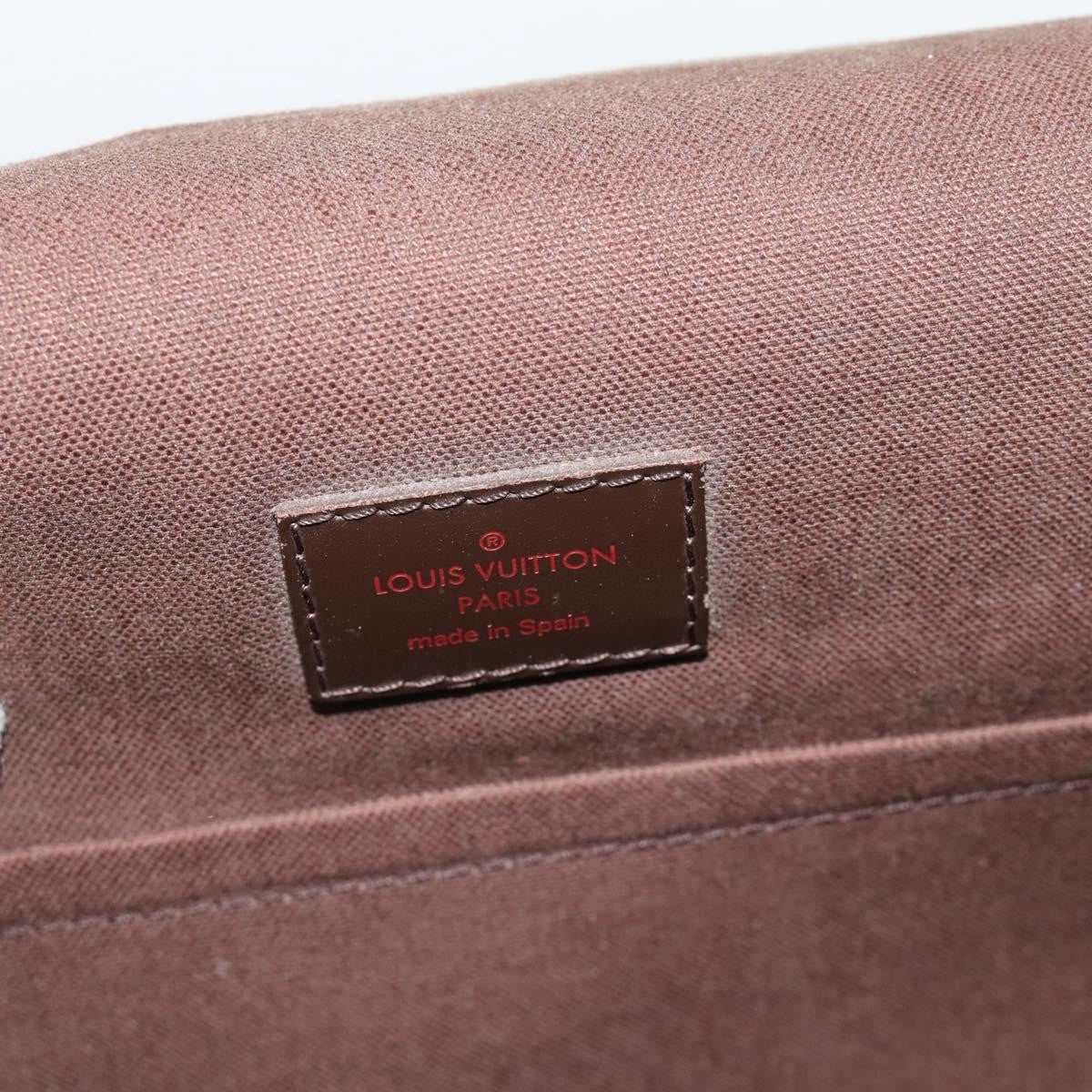 Louis Vuitton Brooklyn Damier Ebene Brown Canvas Shoulder Bag Bag (Pre-Owned)