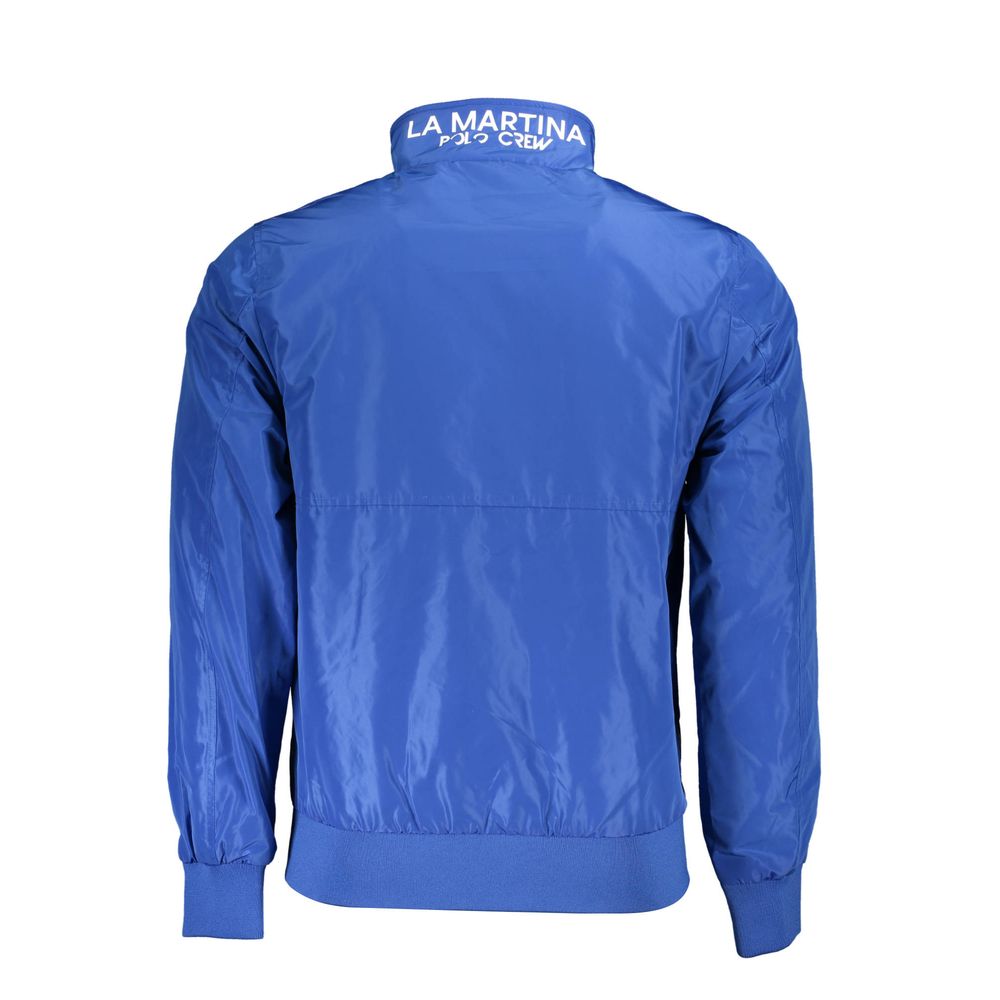 La Martina Blu Polyester Men's Men's Jacket