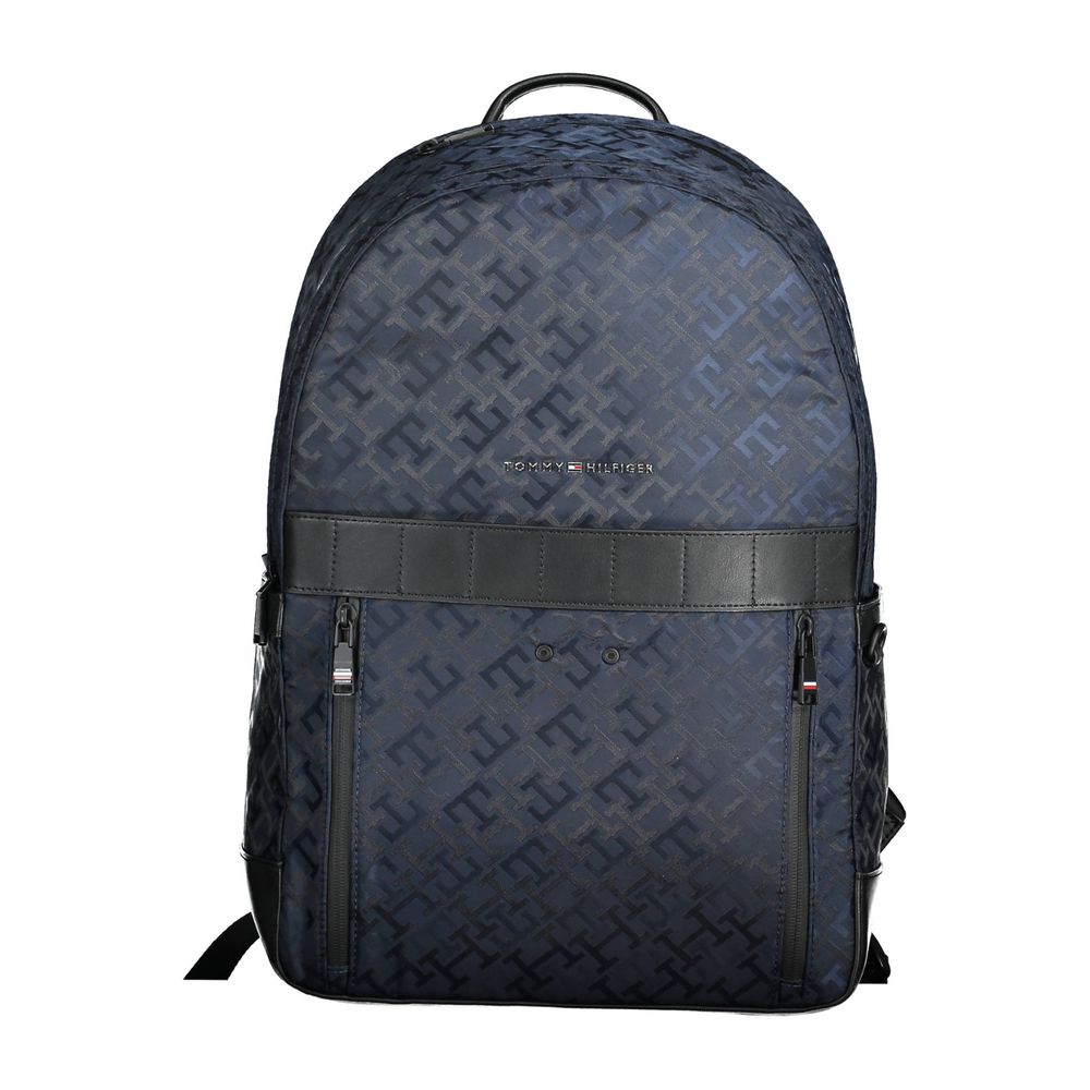 Tommy Hilfiger Blue Polyester Mens Men's Backpack