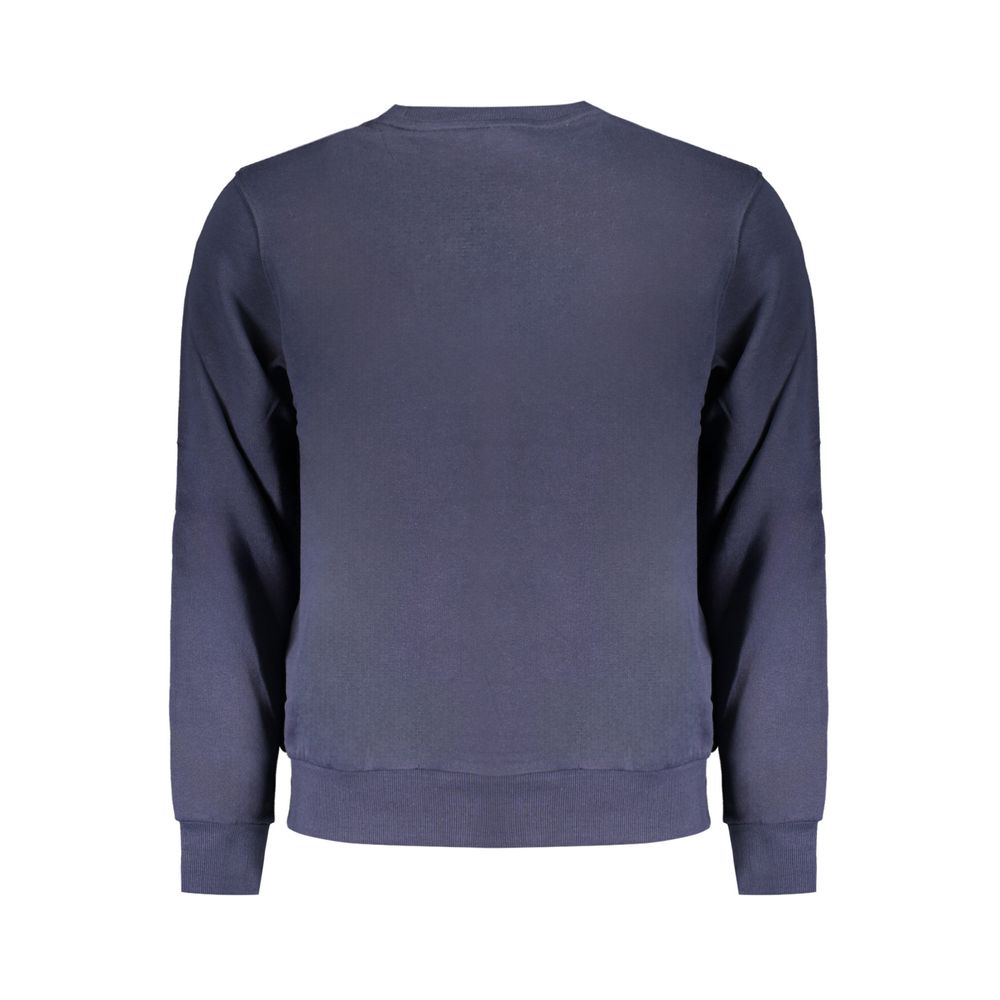 North Sails Blue Cotton Men Men's Sweater