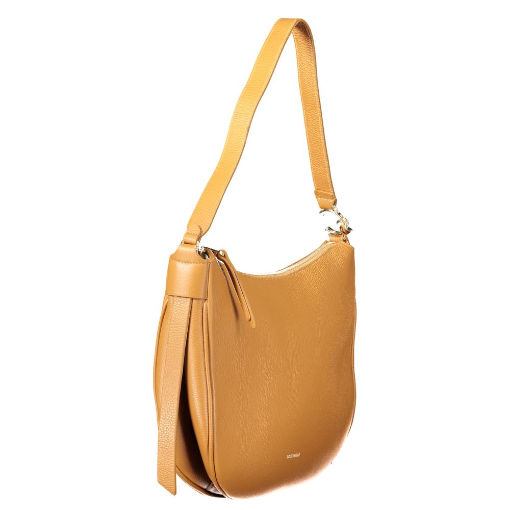 Coccinelle Marrone Leather Women Women's Handbag