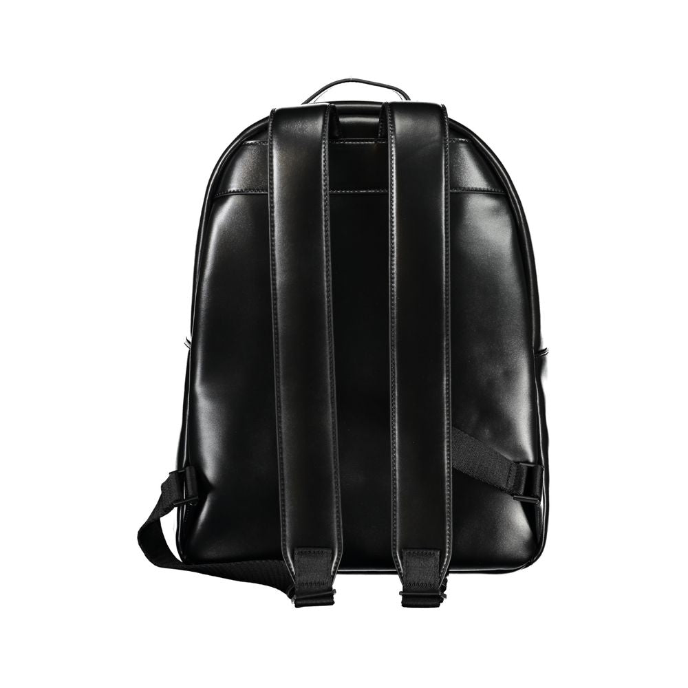 Calvin Klein Elegant Black Urban Backpack with Laptop Men's Compartment