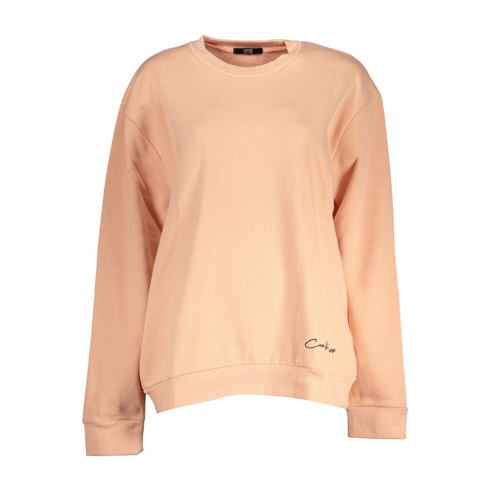 Cavalli Class Rosa Polyester Women's Women's Sweatshirt