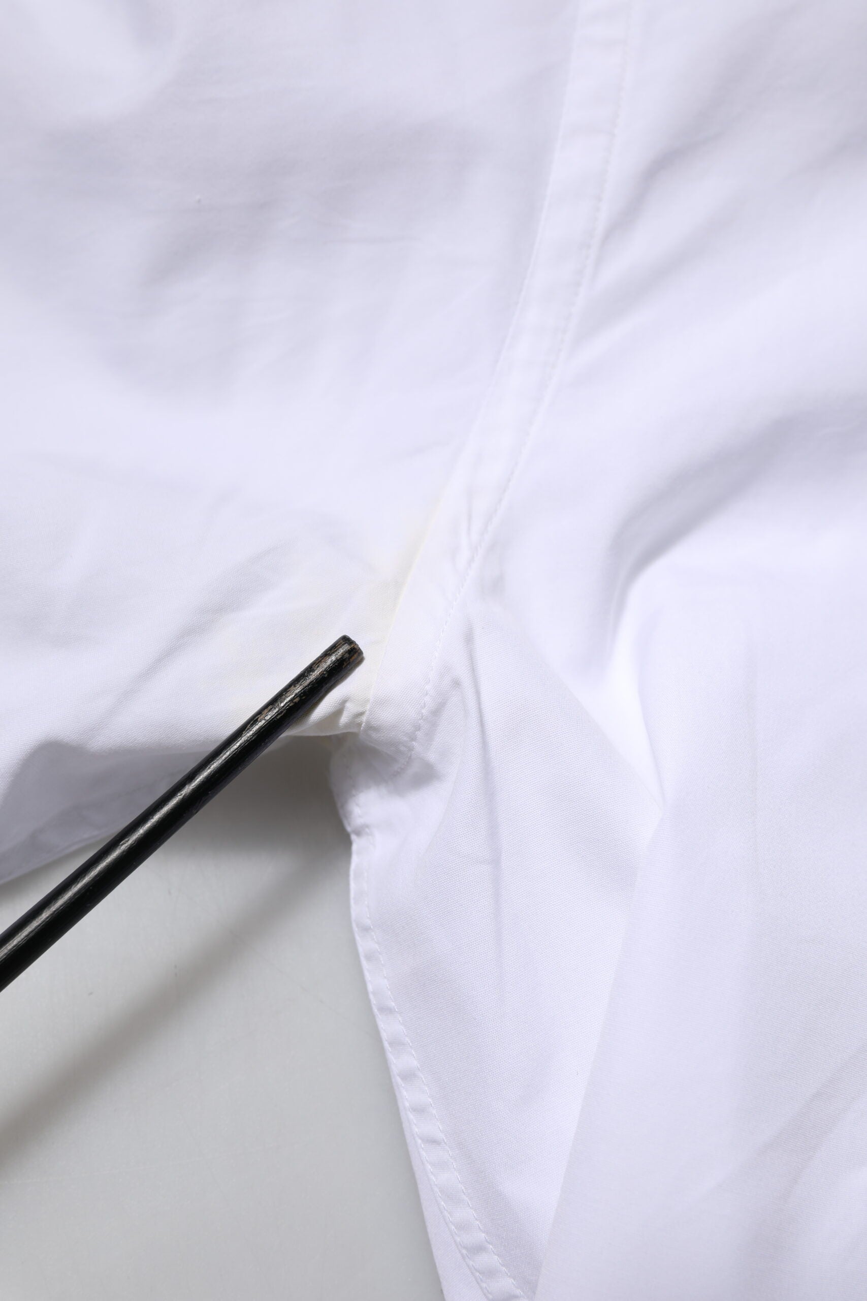 Dolce & Gabbana White Cotton GOLD Long Sleeves Men Dress Men's Shirt (Pre-Owned)