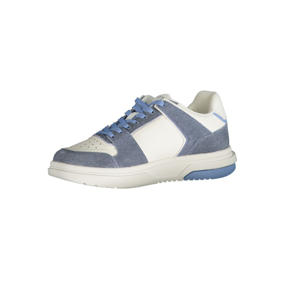 Tommy Hilfiger Light Blue Leather Women Women's Sneaker