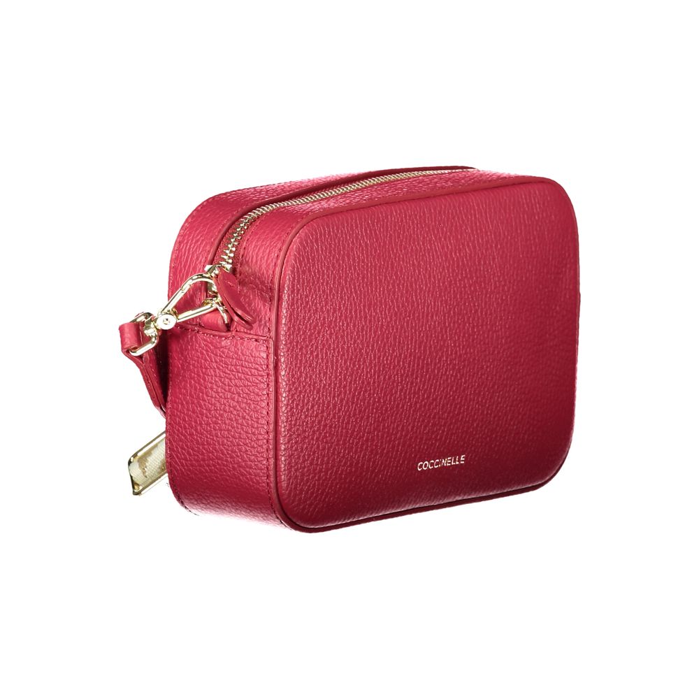 Coccinelle Rosso Leather Women Women's Handbag
