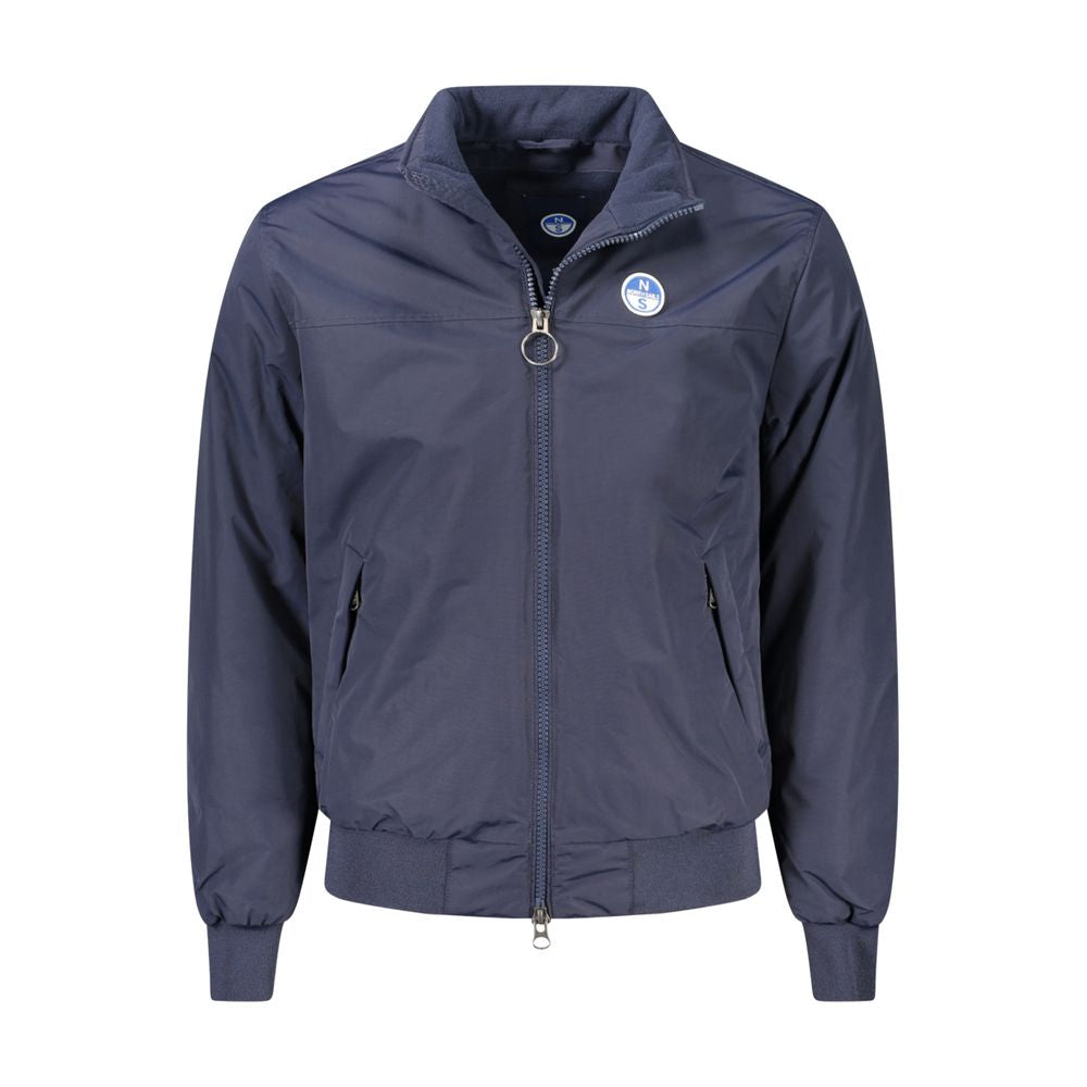 North Sails Blue Polyamide Men Men's Jacket