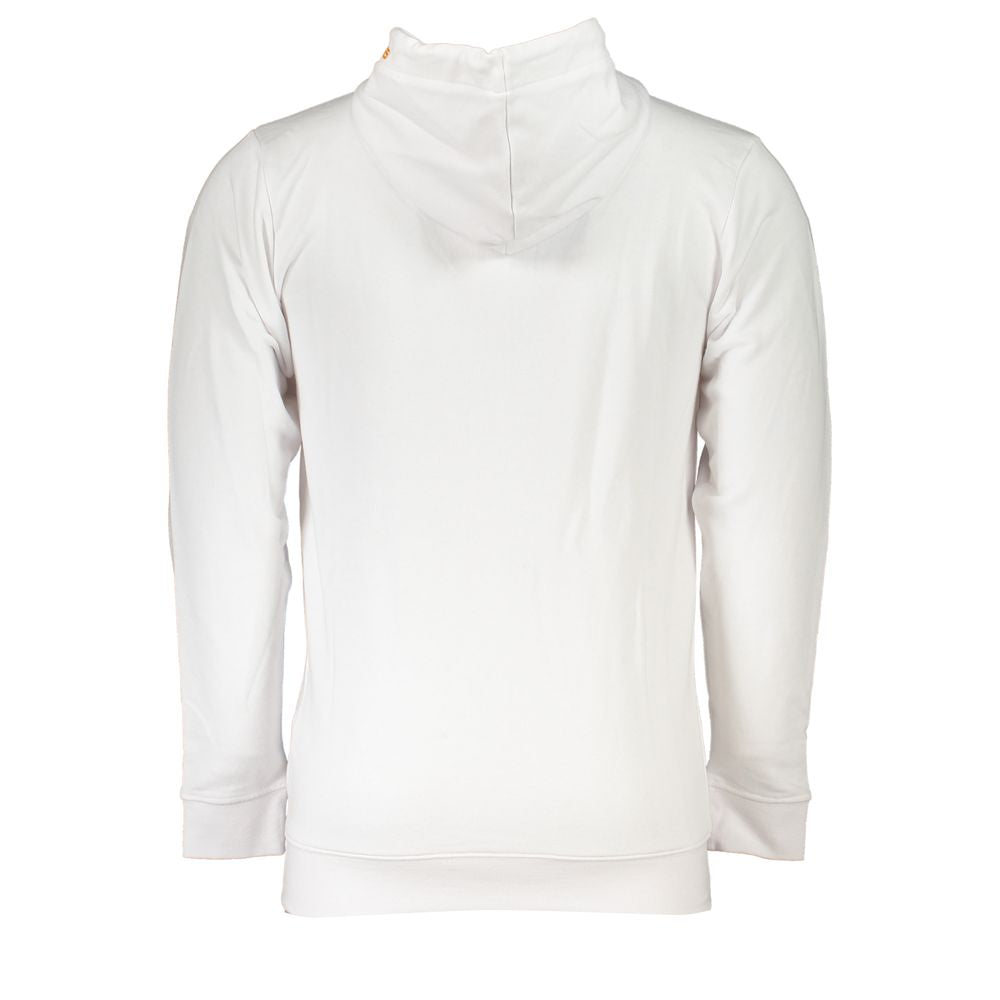 Cavalli Class White Cotton Men Men's Sweatshirt