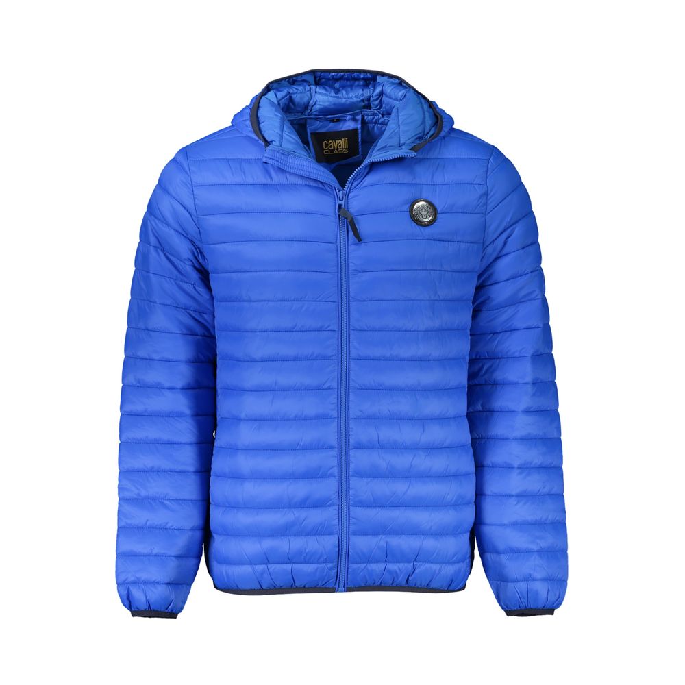 Cavalli Class Blu Poliammide Men's Men's Jacket