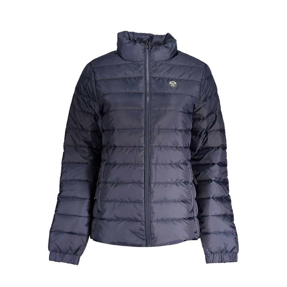 North Sails Blu Polyester Women Women's Jacket