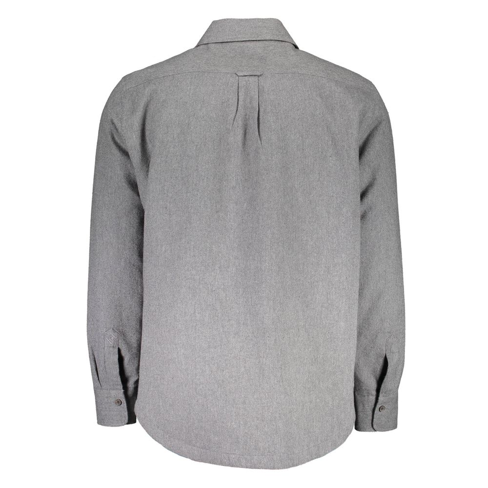 Gant Grigio Cotton Men Men's Shirt