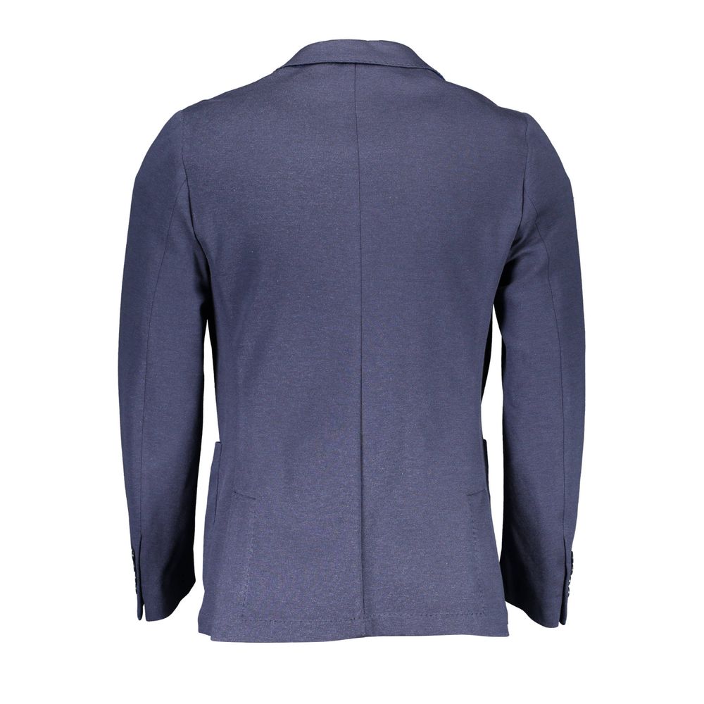 Gant Blue Cotton Men's Men's Jacket