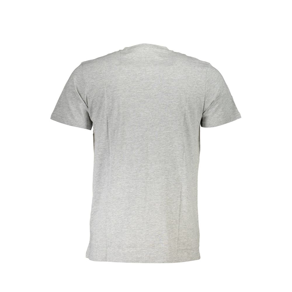 Cavalli Class Grigio Cotton Men Men's T-Shirt