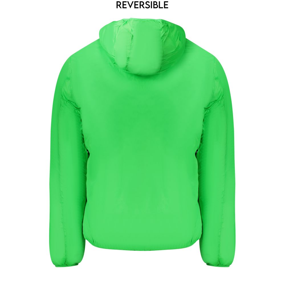Norway 1963 Verde Poliammide Men's Reversible Men's Jacket