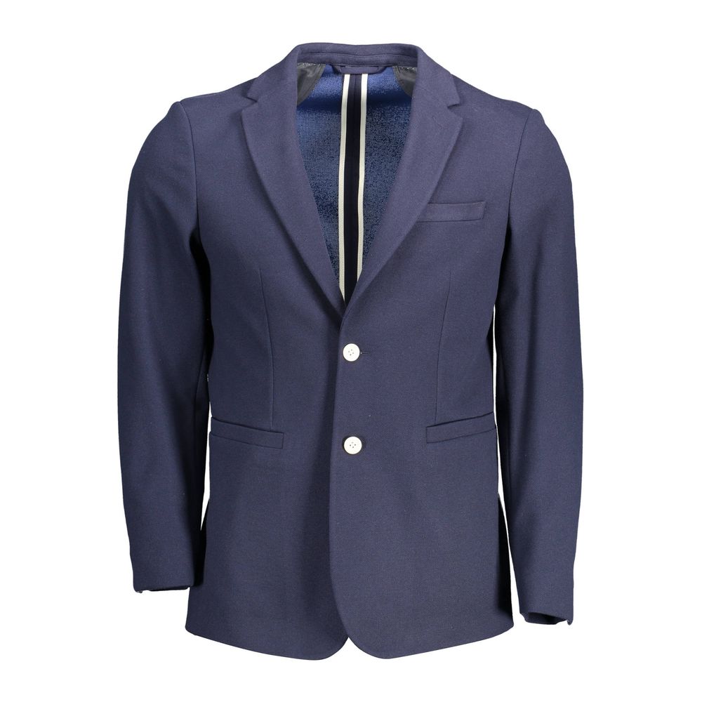 Gant Blu Polyester Men's Men's Jacket
