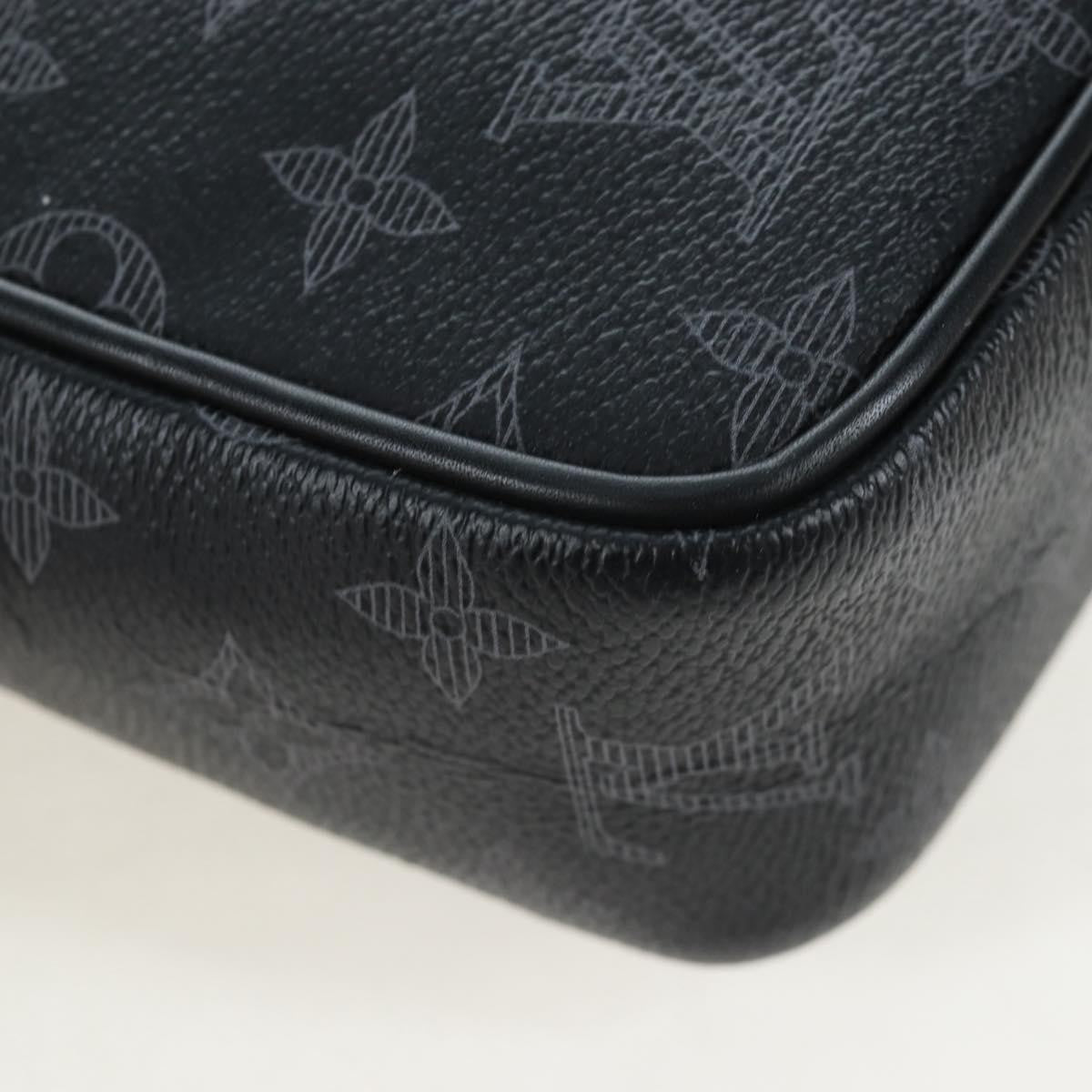 Louis Vuitton Danube Limited Edition Vivienne Monogram Eclipse Black Canvas Shoulder Bag Bag (Pre-Owned)