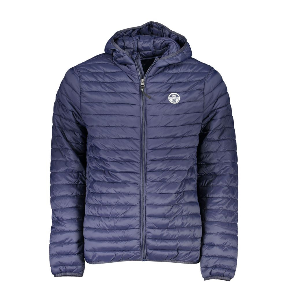 North Sails Blue Polyamide Men Men's Jacket