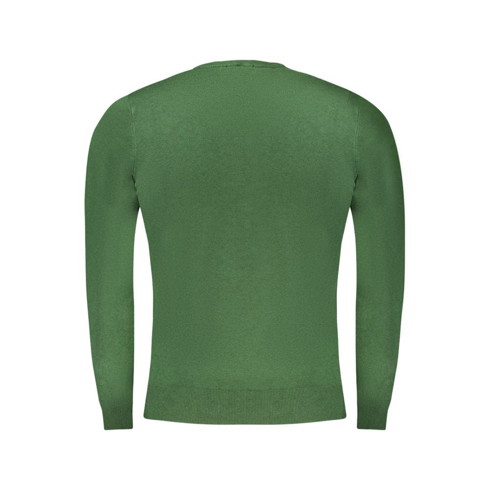 Cavalli Class Verde Viscose Men Men's Sweater